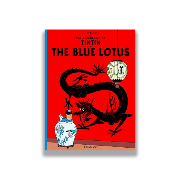 Tintin The Blue Lotus کتاب لوتوس آبی تن تن