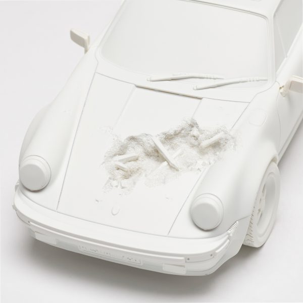 پورشه 911 سفید دنیل آرشامDaniel Arsham Porsche 911 Turbo (White)