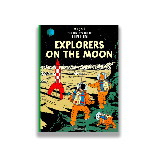 Explorers on the Moonکتاب روی ماه قدم گذاشتیم