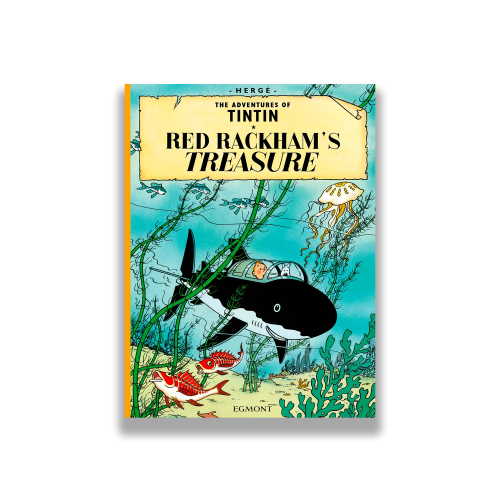 Red Rackham's Treasure کتاب گنج راکام سرخ