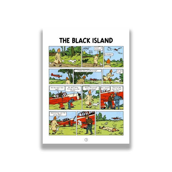 The Black Island کتاب جزیره سیاه