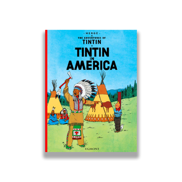 Tintin in America کتاب تن تن در آمریکا