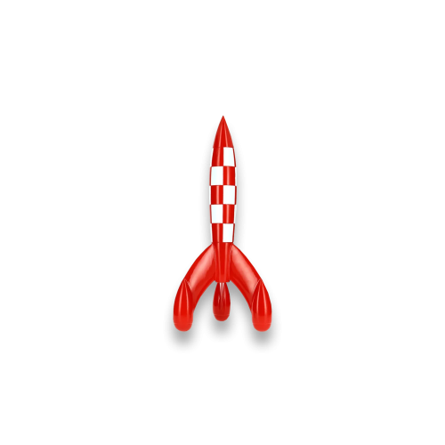 Tintin rocket 30cm موشک تن تن 30سانتی متر