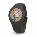 Tintin Black Sport Skin Silicone Ice-Watch