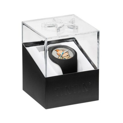 Tintin Black Sport Skin Silicone Ice-Watch