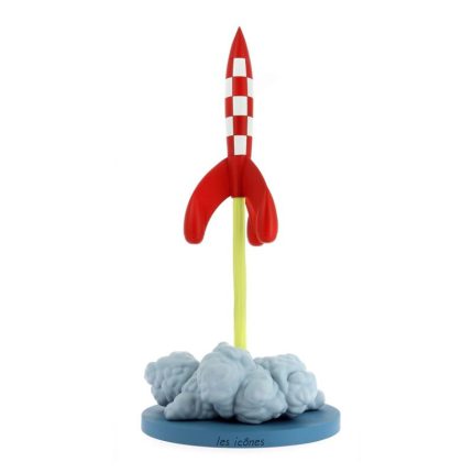 مجسمه تن تن Prof Calculus - Rocket - on Takeoff