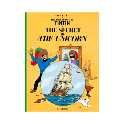 کتاب تن تن Tintin The Secret of the Unicorn