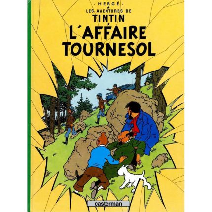 کتاب تن تن Tintin L’ Affaire Tournesol