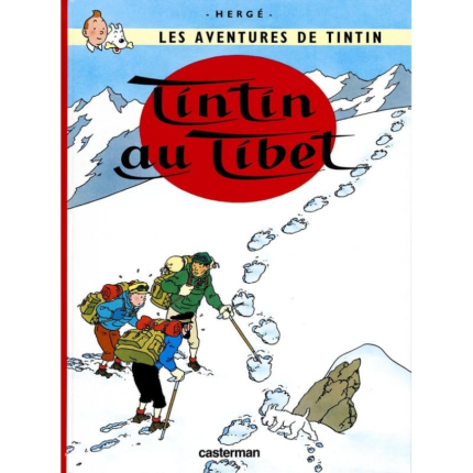 کتاب تن‌تن در تبت Tintin in Tibet