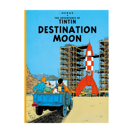 کتاب تن تن Tintin Destination Moon