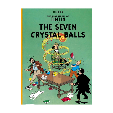 کتاب تن تن Tintin The Seven Crystal Balls
