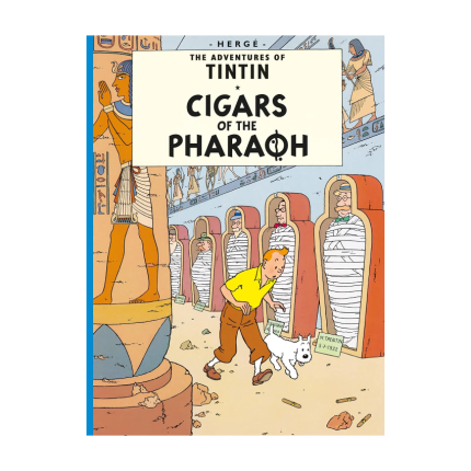 کتاب تن تن Tintin Cigars of the Pharaoh