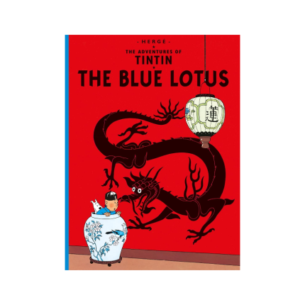 کتاب تن تن Tintin The Blue Lotus