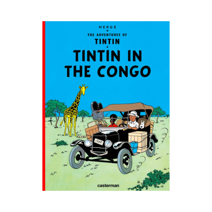 کتاب تن تن Tintin in the Congo