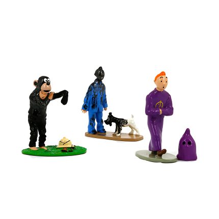 فیگور تن‌ تن Collection Expressions Tintin trio Pixi