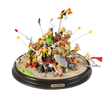Asterix Village Brawl Diorama