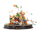 Asterix Village Brawl Diorama