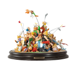 Asterix Village Brawl Diorama