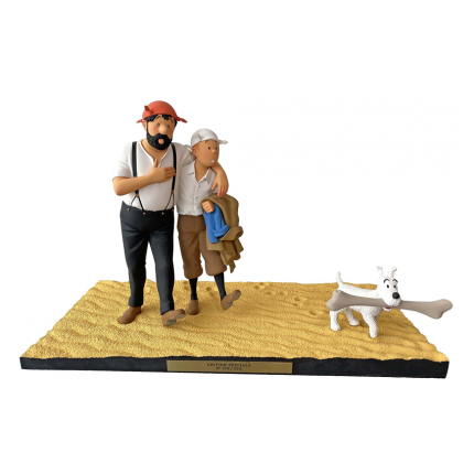 فیگور تن‌ تن Tintin, Haddock & Milou "Le pays de la soif"