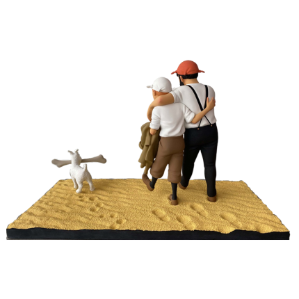فیگور تن‌ تن Tintin, Haddock & Milou "Le pays de la soif"