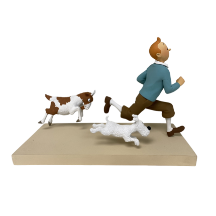 فیگور تن‌ تن Tintin et la chèvr