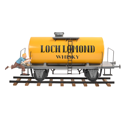 فیگور تن‌ تن Hergé – Wagon Loch Lomond – Version double marche- Version 1 – Aroutcheff – 1994