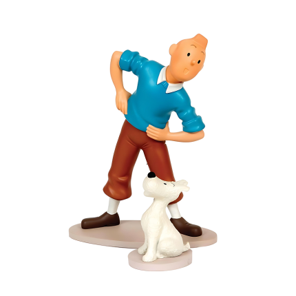 فیگور تن‌ تن Tintin et Milou gymnastique