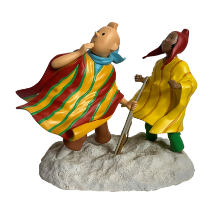 فیگور تن‌ تن و زورینو Tintin et Zorrino
