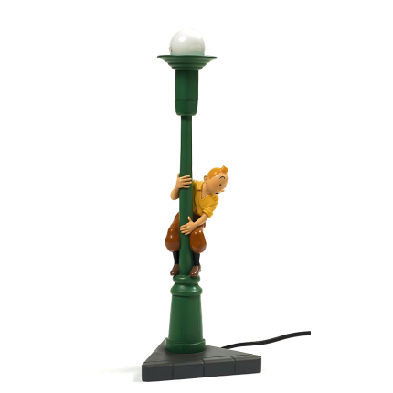 فیگور تن‌ تن Lampe Tintin sur le réverbère