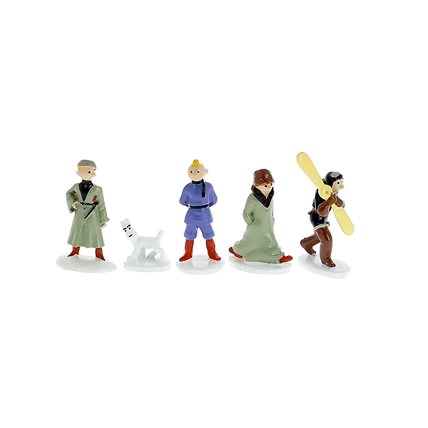 فیگور تن تن Mini-serie figurines Soviets Pixi فیگور تن تن Mini-serie figurines Soviets Pixi