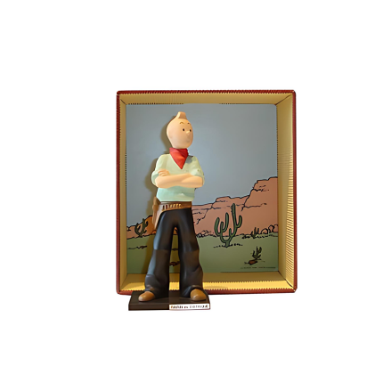 فیگور تن‌ تن Tintin et Milou-Tintin en Amerique