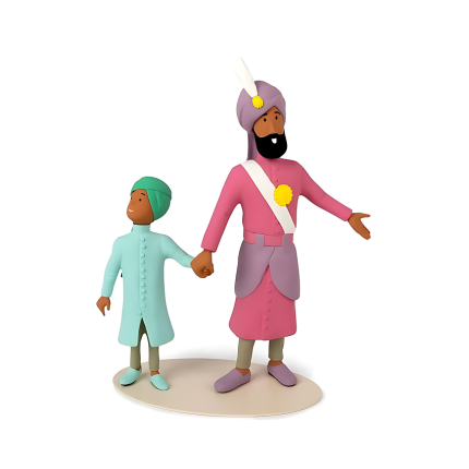 فیگور مهاراجه و پسرش موزه خیالی