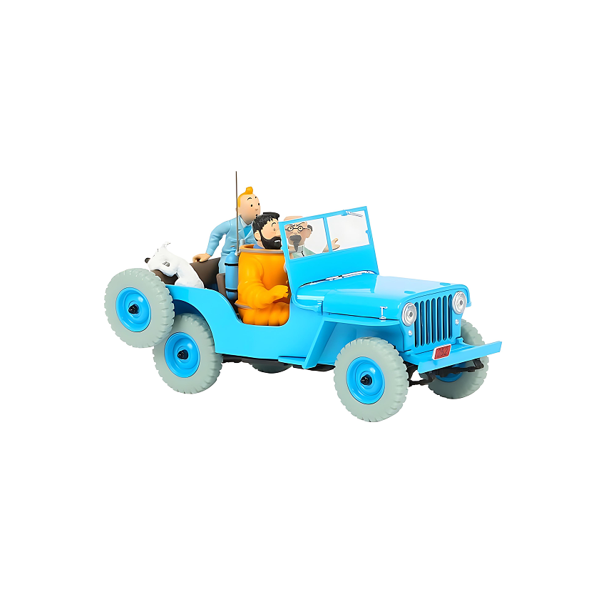 ماشین تن تن Blue Jeep ماشین تن تن Blue Jeep