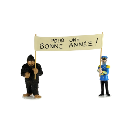 فیگور تن‌ تنFigurine Le Yeti + Alcazar (POUR UNE BONNE ANNEE) pixi