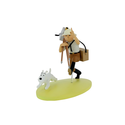 فیگور تن تن و میلو در کنگو Tintin au Congo colorise, cineaste