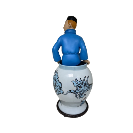 فیگور تن‌ تن Tintin sortant de la potiche 33 cm