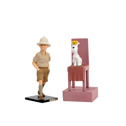 فیگور تن‌ تن و میلو Tintin au Congo
