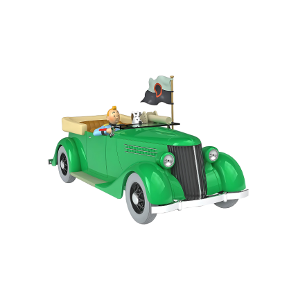 ماشین تن تن Tintin Car N°12 L'auto Mitrailleuse