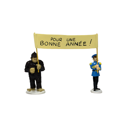 فیگور تن‌ تنFigurine Le Yeti + Alcazar (POUR UNE BONNE ANNEE) pixi