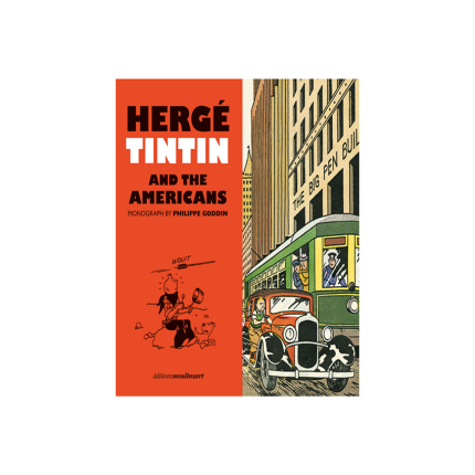 کتاب Herge Tintin And The Americans English version