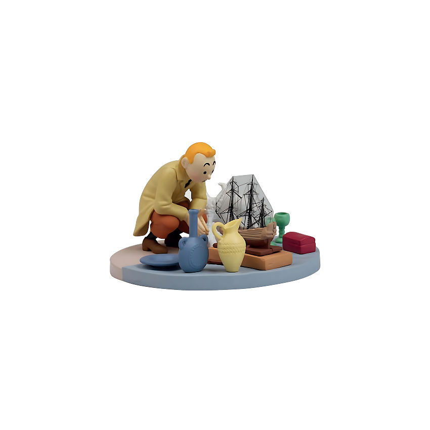 فیگور تن تن Tintin marche aux puces فیگور تن تن Tintin marche aux puces