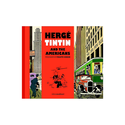 کتاب Herge Tintin And The Americans English version