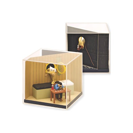 فیگور تن‌ تن Tintin Découvre Haddock Coffret