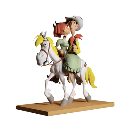 فیگور لاکی لوک La fiancée de Lucky Luke – Maris Jothieu