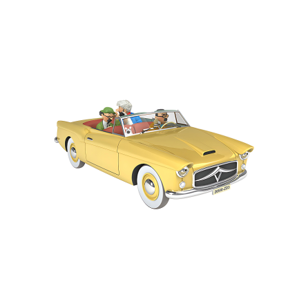 ماشین تن تن Tintin Car N°24 Le Cabriolet Bordure