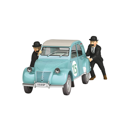 ماشین تن تن Tintin Car N°54 La 2 CV Du Rallye