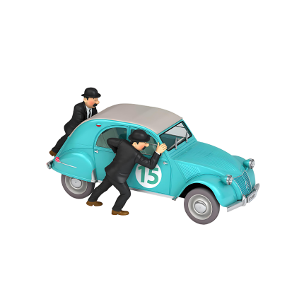 ماشین تن تن Tintin Car N°54 La 2 CV Du Rallye