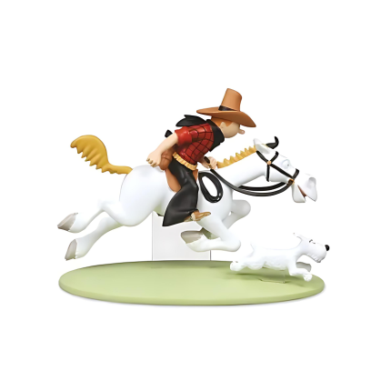 فیگور تن تن Tintin Cheval colorise