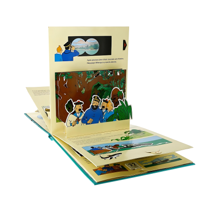 کتاب Pop-up Book Tintin & Le Tresor De Rackham Le Rouge