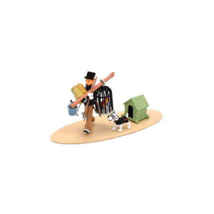 فیگور تن‌ تن Tintin Bric-a-Brac Colour Pixi
